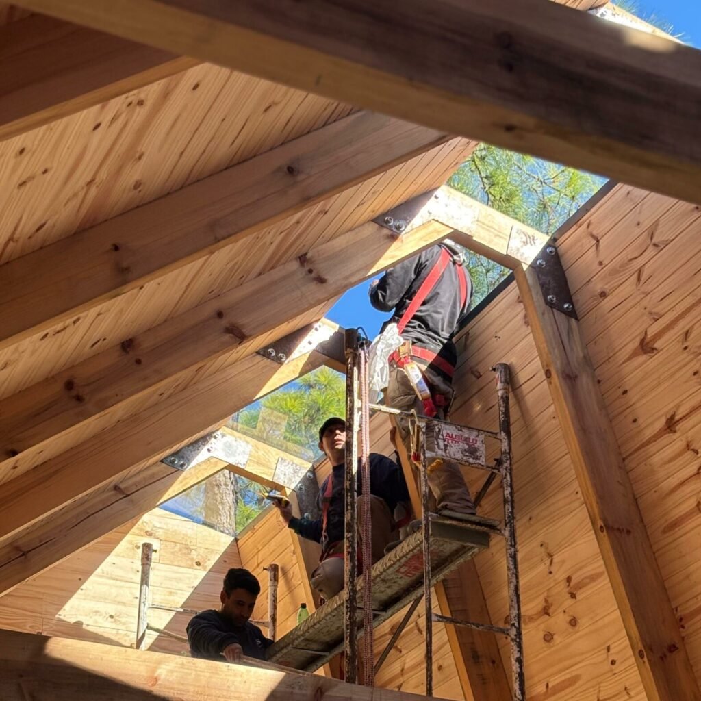 casas sustentables, arquitectura en madera