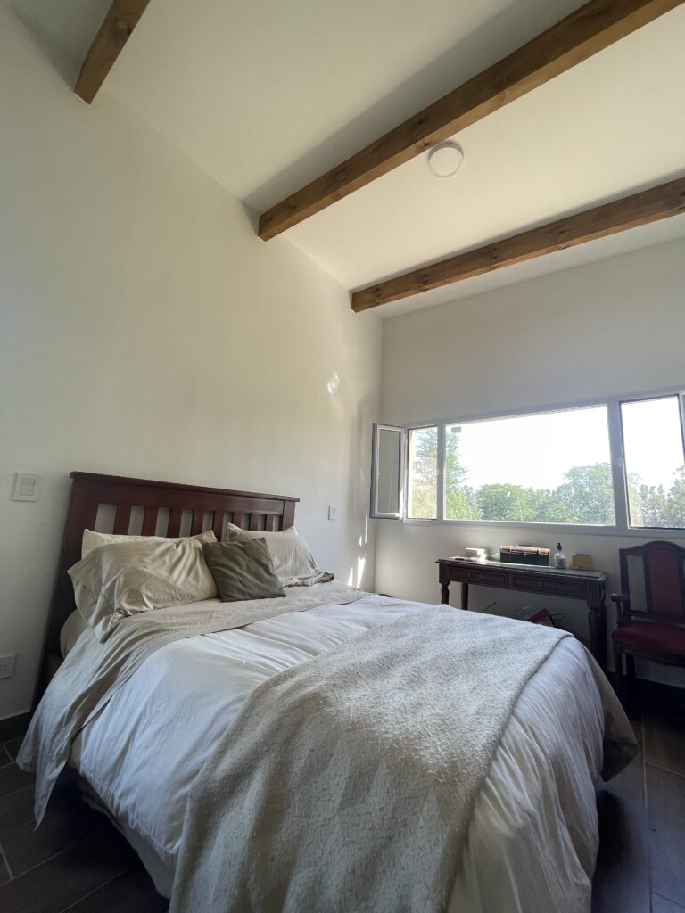 cuarto matrimonial casa construida en wood frame