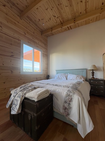 habitacion revestimiento interior de madera